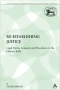 Re-Establishing Justice