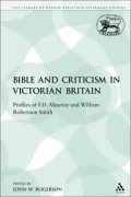 Bible And Criticism In Victorian Britain