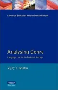 Analysing Genre