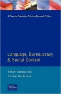 Lang Bureaucrcy Socl Con