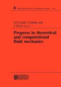 Progress in Theoretical and Computational Fluid Mechanics