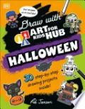 Book cover of Draw with Art for Kids Hub Halloween