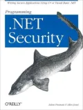 Programming. NET security