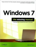 Windows 7: The Missing Manual