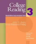 College Reading, Vol. 3