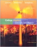 College Algebra: Concepts and Models