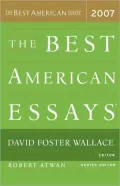 The Best American Essays 2007