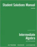 Intermediate Algebra with Applications