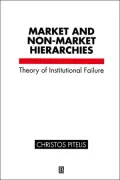 Market and Non-Market Hierarchies: Theory of Institutional Failure