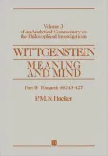 Wittgenstein Meaning & Mind Pt