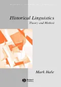 Historical Linguistics: Theory and Method
