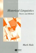 Historical Linguistics: Theory and Method