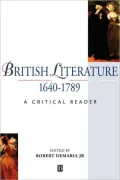 Brit Lit 1640-1789 Crit Rdr P