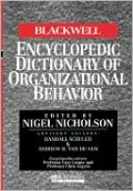 Bwency Dict Organiz Behavior P