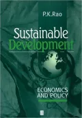 Sustainable Dev Econs And Plcy