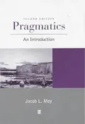 Book cover of Pragmatics 2e