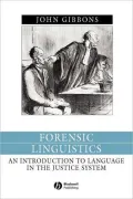 Forensic Linguistics