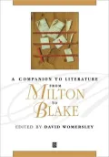 Companion Lit Milton To Blake