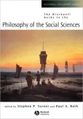 Bkel Gd Philosophy Of Social Sciences