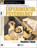 Handbook of Research Methods in Experimental Psychology