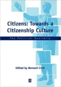 Towards A Citizenship Culture