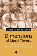 Dimensions Moral Theory P