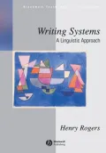 An Introduction to Writing Systems: A Linguistic Approach
