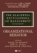 The Blackwell encyclopedia of management