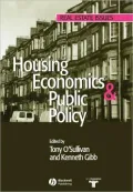 Housing Economics Public Polic