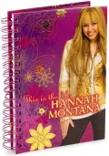 Hannah Montana Lined Spiral Journal (6-1/2 x 8-1/2)