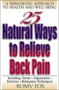 25 Natural ways to relieve back pain