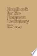 Book cover of Handbook for the Common Lectionary