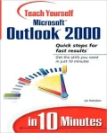 Sams Teach Yourself Microsoft Outlook 2000 In 10 Minutes