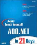 Sams Teach Yourself Ado.Net in 21 Days