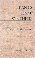 Kant's Final Synthesis