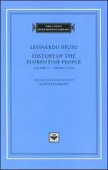 History of the Florentine People, Volume 2, Books V-VIII (I Tatti Renaissance Library)