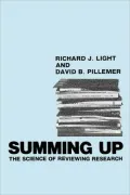 Summing Up: The Science of Reviewing Research