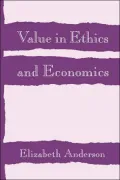 Value in Ethics and Economics