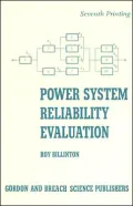 Power System Reliability Evaluation