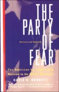 The Party of Fear: From Nativist Movements to the New Right in American History
