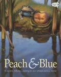 Peach and Blue