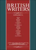 British Writers: Supplement X