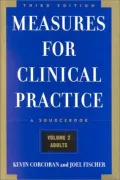 Book cover of Measures for Clinical Practice: A Sourcebook, Vol. 1