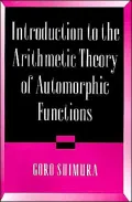 Introduction to Arithmetic Theory of Automorphic Functions