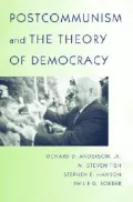 Postcommunism and the Theory of Democracy