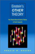 Einstein's "Other" Theory: The Planck-Bose-Einstein Theory of Heat Capacity