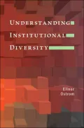 Understanding Institutional Diversity by Elinor Ostrom — book cover