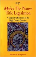 Mabo: The Native Title Legislation