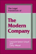The Legal Framework of the Modern Company