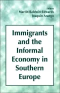 Immigrants and the Informal Economy in Southern Europe